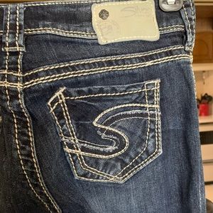 Silver Suki Straight leg jeans